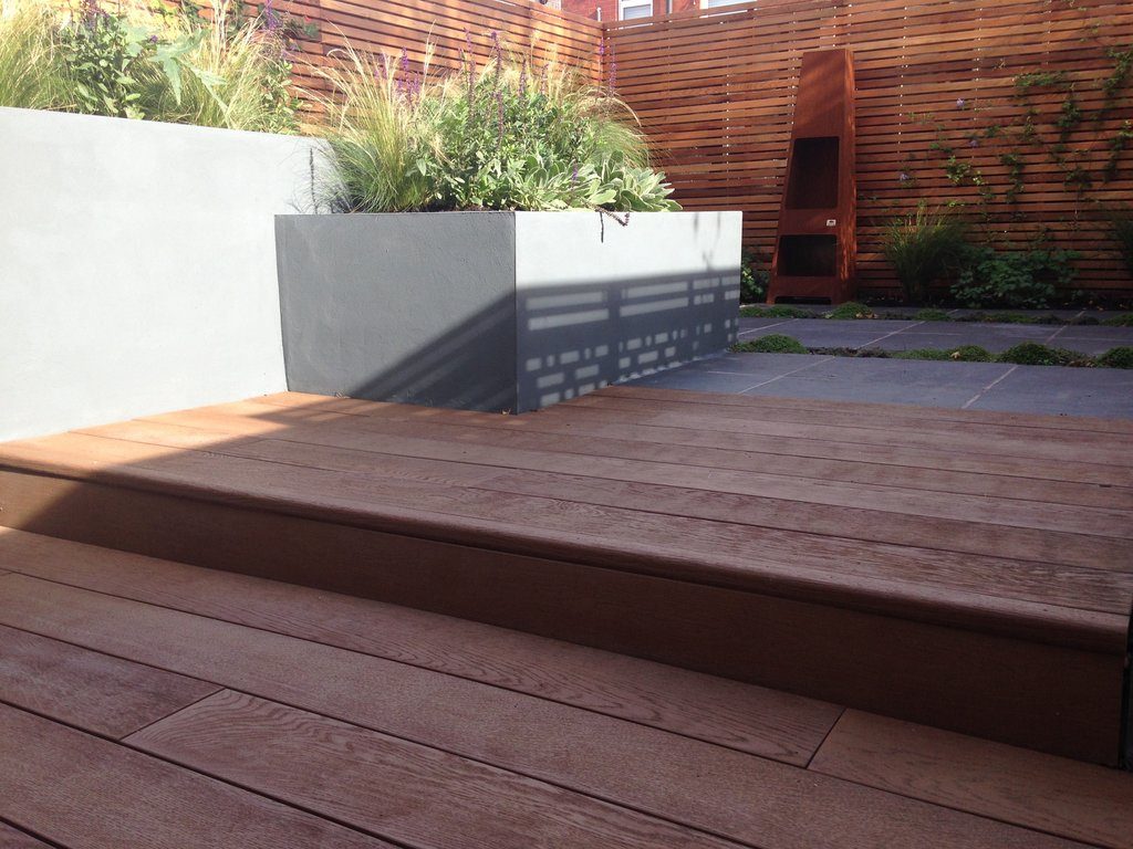 Composite decking and raised beds